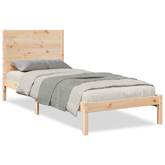 Extra Long Bed Frame without Mattress 90x220 cm Solid Wood Extra Long Bed Frame without Mattress 90x220 cm Solid Wood