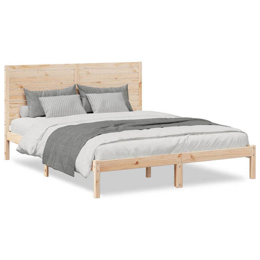 Extra Long Bed Frame without Mattress 140x210 cm Solid Wood Extra Long Bed Frame without Mattress 140x210 cm Solid Wood