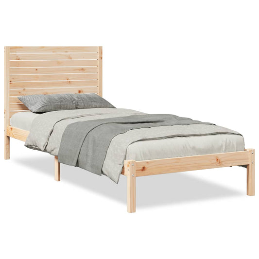 Extra Long Bed Frame without Mattress 100x220 cm Solid Wood Extra Long Bed Frame without Mattress 100x220 cm Solid Wood