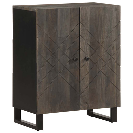 3 Piece Sideboards Black 60x33x75 cm Solid Wood Mango 3 Piece Sideboards Black 60x33x75 cm Solid Wood Mango