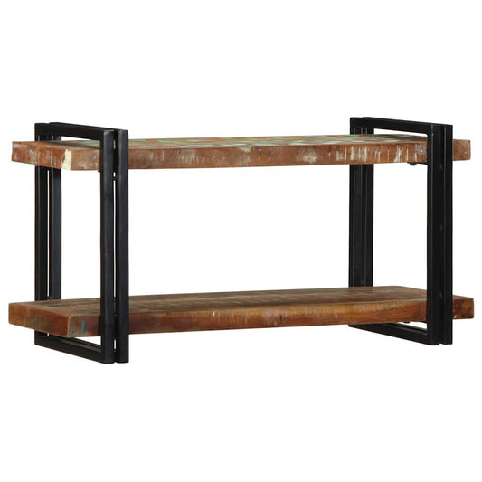 Wall Shelf Multicolour Solid Wood Reclaimed Wall Shelf Multicolour Solid Wood Reclaimed
