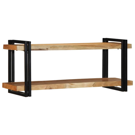 Wall Shelf 110x33x45 cm Solid Wood Acacia Wall Shelf 110x33x45 cm Solid Wood Acacia