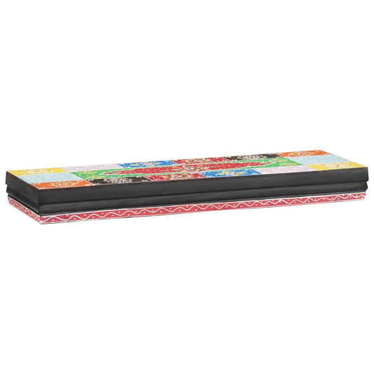 Wall Shelves 3 pcs Multicolour 100 x 20 x 6 cm Solid Mango Wood Wall Shelves 3 pcs Multicolour 100 x 20 x 6 cm Solid Mango Wood