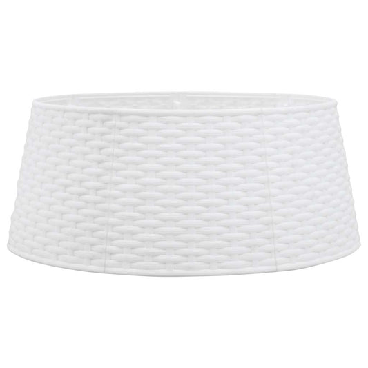 Christmas Tree Skirt White Ø56x23 cm Plastic Christmas Tree Skirt White Ø56x23 cm Plastic
