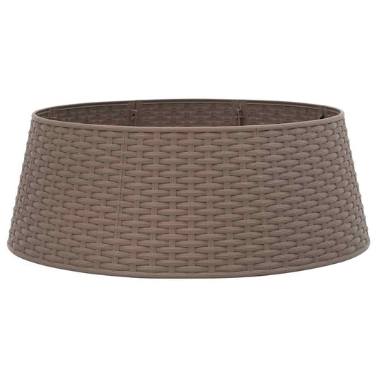 Christmas Tree Skirt Brown Ø65x23 cm Plastic Christmas Tree Skirt Brown Ø65x23 cm Plastic