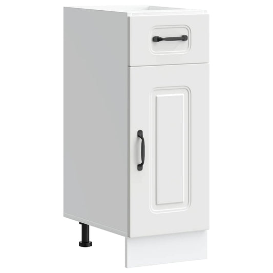Kitchen Base Cabinet Kalmar White Engineered Wood Kitchen Base Cabinet Kalmar White Engineered Wood