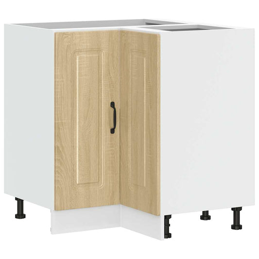 Kitchen Corner Base Cabinet Kalmar Sonoma Oak Engineered Wood Kitchen Corner Base Cabinet Kalmar Sonoma Oak Engineered Wood