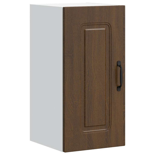 Kitchen Wall Cabinet Kalmar Brown Oak Engineered Wood Kitchen Wall Cabinet Kalmar Brown Oak Engineered Wood