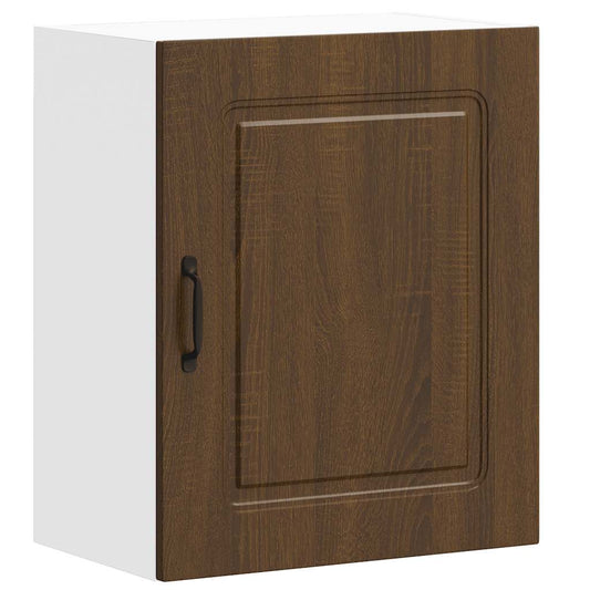 Kitchen Wall Cabinet Kalmar Brown Oak Engineered Wood Kitchen Wall Cabinet Kalmar Brown Oak Engineered Wood