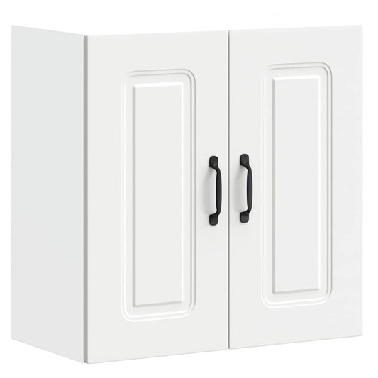 Kitchen Wall Cabinet "Kalmar" White Engineered Wood Kitchen Wall Cabinet "Kalmar" White Engineered Wood