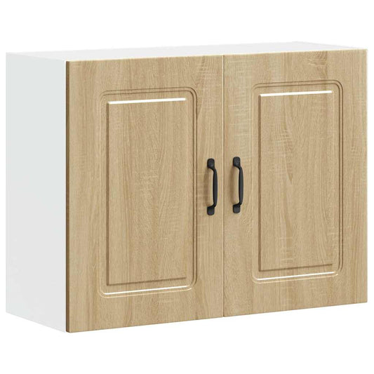 Kitchen Wall Cabinet "Kalmar" Sonoma Oak Engineered Wood Kitchen Wall Cabinet "Kalmar" Sonoma Oak Engineered Wood