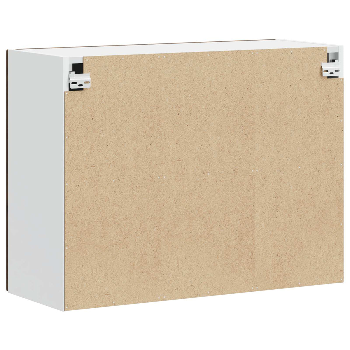 Kitchen Wall Cabinet "Kalmar" Smoked Oak Engineered Wood