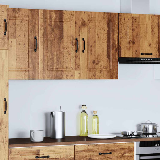 Kitchen Wall Cabinet Kalmar Old Wood Engineered Wood Kitchen Wall Cabinet Kalmar Old Wood Engineered Wood