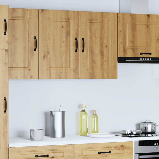 Kitchen Wall Cabinet Kalmar Artisan Oak Engineered Wood Kitchen Wall Cabinet Kalmar Artisan Oak Engineered Wood