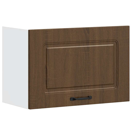 Kitchen Wall Cabinet Kalmar Brown Oak Engineered Wood Kitchen Wall Cabinet Kalmar Brown Oak Engineered Wood
