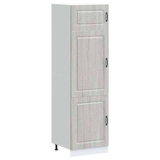 Kitchen Cupboard "Kalmar" Grey Sonoma Engineered Wood Kitchen Cupboard "Kalmar" Grey Sonoma Engineered Wood