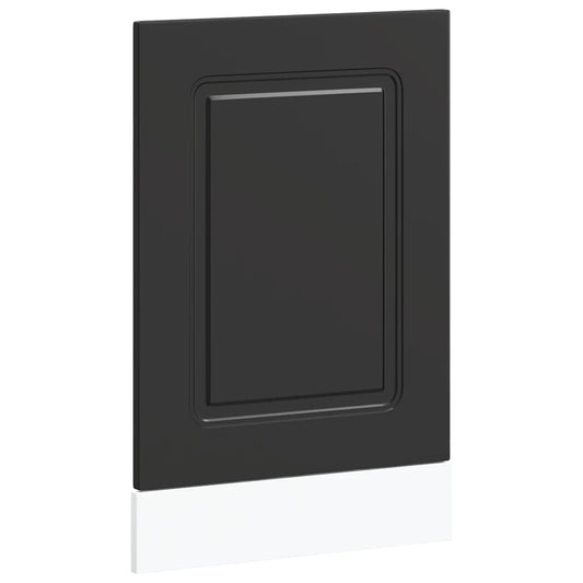 Dishwasher Panel Kalmar Black 45x1.5x57 cm Engineered Wood Dishwasher Panel Kalmar Black 45x1.5x57 cm Engineered Wood