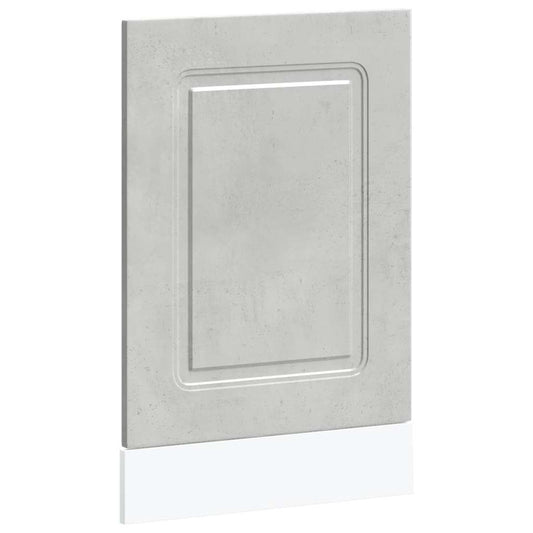 Dishwasher Panel Kalmar Concrete Grey 45x1.5x57 cm Engineered Wood Dishwasher Panel Kalmar Concrete Grey 45x1.5x57 cm Engineered Wood