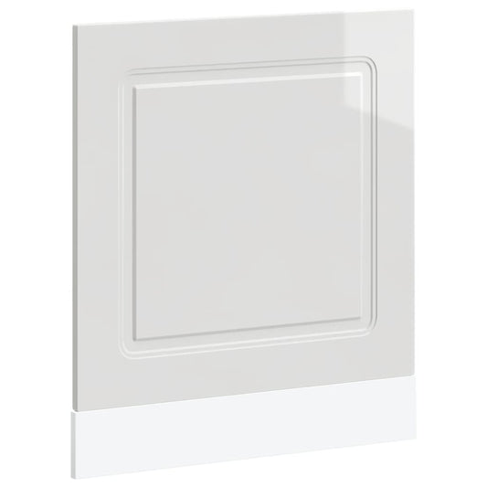 Dishwasher Panel Kalmar High Gloss White 60x1.5x57 cm Engineered Wood Dishwasher Panel Kalmar High Gloss White 60x1.5x57 cm Engineered Wood