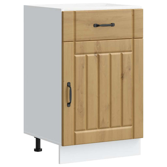Kitchen Base Cabinet "Lucca" Artisan Oak Engineered Wood Kitchen Base Cabinet "Lucca" Artisan Oak Engineered Wood