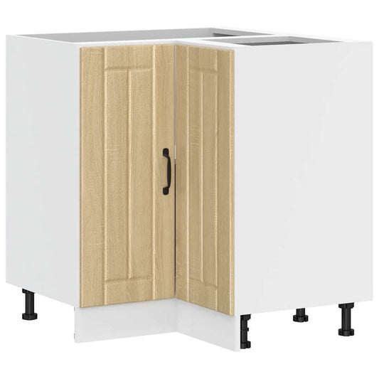 Kitchen Corner Base Cabinet "Lucca" Sonoma Oak Engineered Wood Kitchen Corner Base Cabinet "Lucca" Sonoma Oak Engineered Wood