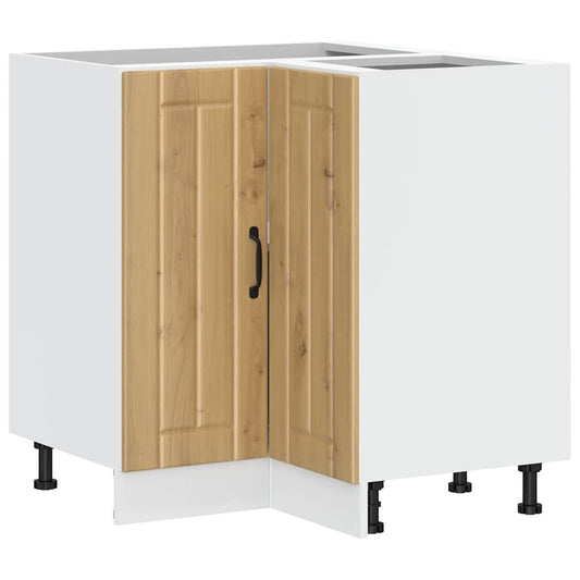 Kitchen Corner Base Cabinet "Lucca" Artisan Oak Engineered Wood Kitchen Corner Base Cabinet "Lucca" Artisan Oak Engineered Wood