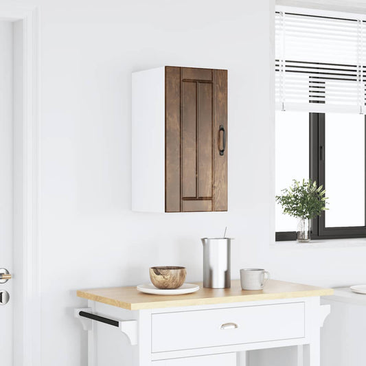 Kitchen Wall Cabinet Lucca Smoked Oak Engineered Wood Kitchen Wall Cabinet Lucca Smoked Oak Engineered Wood