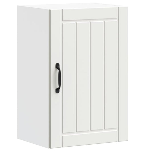 Kitchen Wall Cabinet "Lucca" White Engineered Wood Kitchen Wall Cabinet "Lucca" White Engineered Wood