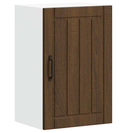 Kitchen Wall Cabinet Lucca Brown Oak Engineered Wood Kitchen Wall Cabinet Lucca Brown Oak Engineered Wood