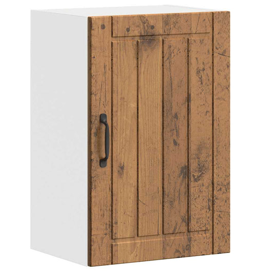 Kitchen Wall Cabinet "Lucca" Old Wood Engineered Wood Kitchen Wall Cabinet "Lucca" Old Wood Engineered Wood