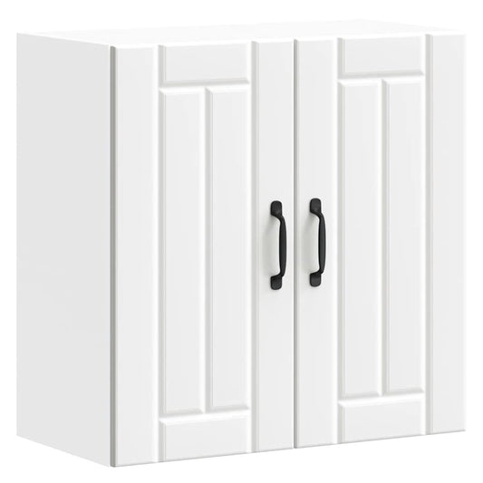 Kitchen Wall Cabinet "Lucca" White Engineered Wood Kitchen Wall Cabinet "Lucca" White Engineered Wood