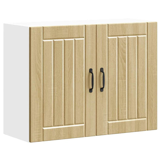 Kitchen Wall Cabinet "Lucca" Sonoma Oak Engineered Wood Kitchen Wall Cabinet "Lucca" Sonoma Oak Engineered Wood