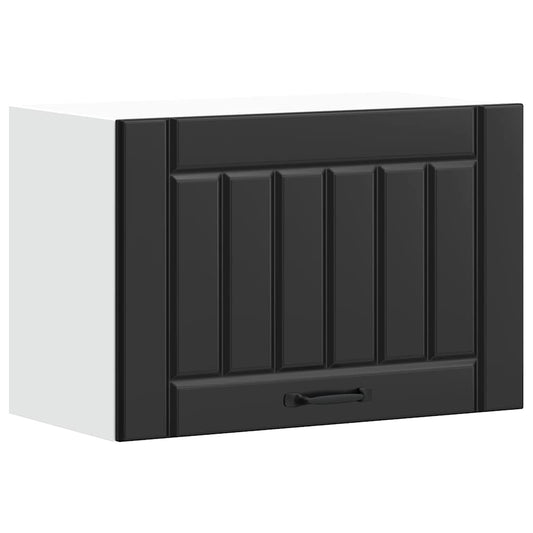 Kitchen Wall Cabinet Lucca Black Engineered Wood Kitchen Wall Cabinet Lucca Black Engineered Wood