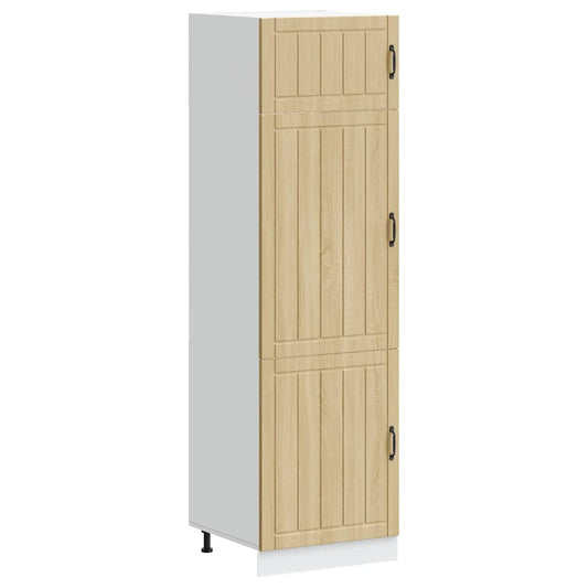 Kitchen Cupboard "Lucca" Sonoma Oak Engineered Wood Kitchen Cupboard "Lucca" Sonoma Oak Engineered Wood