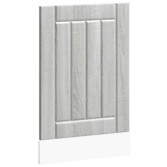 Dishwasher Panel Lucca Grey Sonoma Engineered Wood Dishwasher Panel Lucca Grey Sonoma Engineered Wood