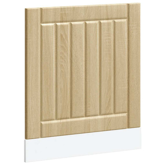 Dishwasher Panel Lucca Sonoma Oak Engineered Wood Dishwasher Panel Lucca Sonoma Oak Engineered Wood