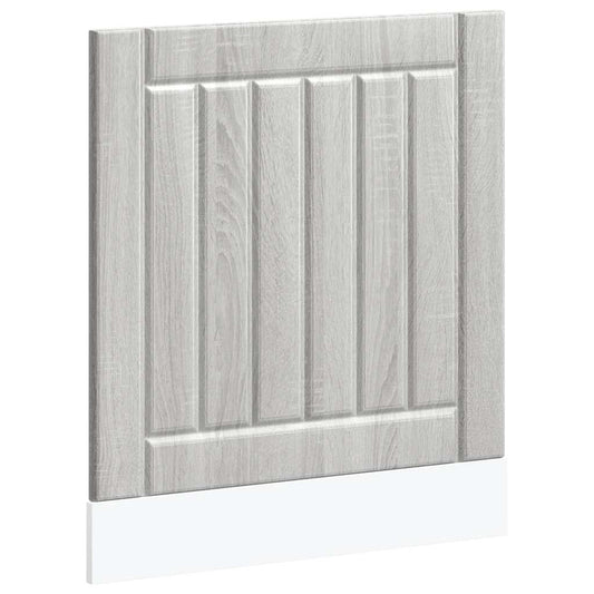 Dishwasher Panel Lucca Grey Sonoma Engineered Wood Dishwasher Panel Lucca Grey Sonoma Engineered Wood