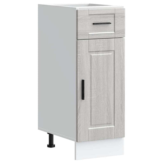 Kitchen Base Cabinet Porto Grey Sonoma Engineered Wood Kitchen Base Cabinet Porto Grey Sonoma Engineered Wood