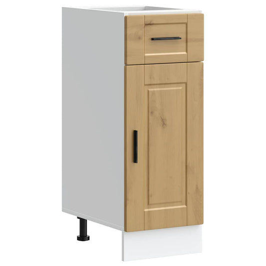 Kitchen Base Cabinet "Porto" Artisan Oak Engineered Wood Kitchen Base Cabinet "Porto" Artisan Oak Engineered Wood