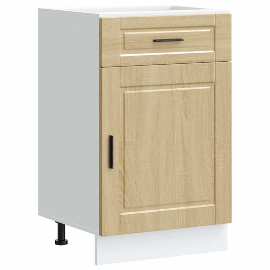 Kitchen Base Cabinet "Porto" Sonoma Oak Engineered Wood Kitchen Base Cabinet "Porto" Sonoma Oak Engineered Wood
