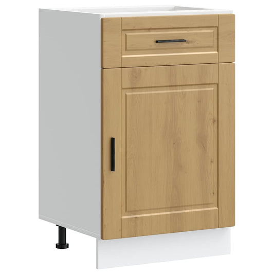 Kitchen Base Cabinet "Porto" Artisan Oak Engineered Wood Kitchen Base Cabinet "Porto" Artisan Oak Engineered Wood