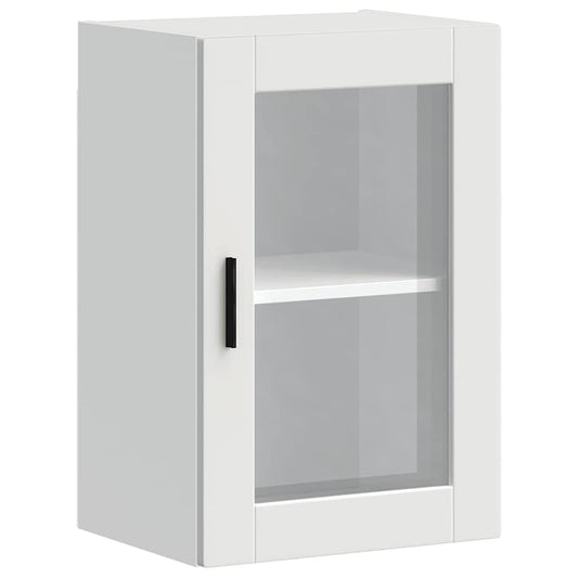 Kitchen Wall Cabinet with Glass Door "Porto" White Kitchen Wall Cabinet with Glass Door "Porto" White