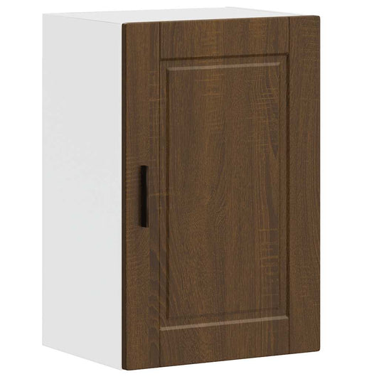 Kitchen Wall Cabinet Porto Brown Oak Engineered Wood Kitchen Wall Cabinet Porto Brown Oak Engineered Wood