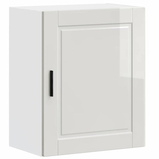 Kitchen Wall Cabinet "Porto" High Gloss White Engineered Wood Kitchen Wall Cabinet "Porto" High Gloss White Engineered Wood