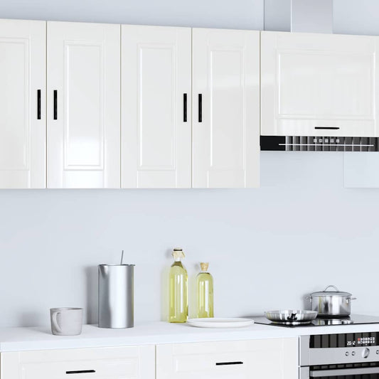 Kitchen Wall Cabinet Porto High Gloss White Engineered Wood Kitchen Wall Cabinet Porto High Gloss White Engineered Wood