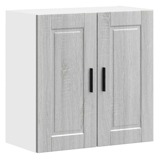 Kitchen Wall Cabinet "Porto" Grey Sonoma Engineered Wood Kitchen Wall Cabinet "Porto" Grey Sonoma Engineered Wood