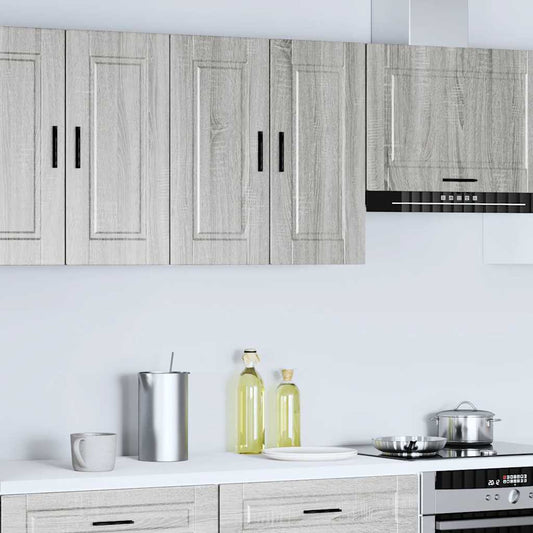 Kitchen Wall Cabinet Porto Grey Sonoma Engineered Wood Kitchen Wall Cabinet Porto Grey Sonoma Engineered Wood