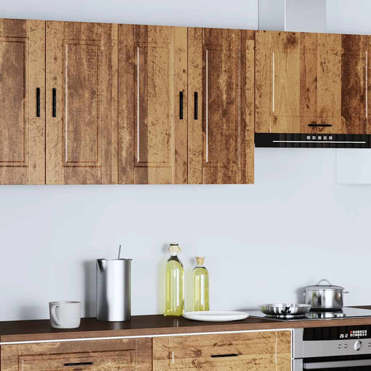 Kitchen Wall Cabinet Porto Old Wood Engineered Wood Kitchen Wall Cabinet Porto Old Wood Engineered Wood
