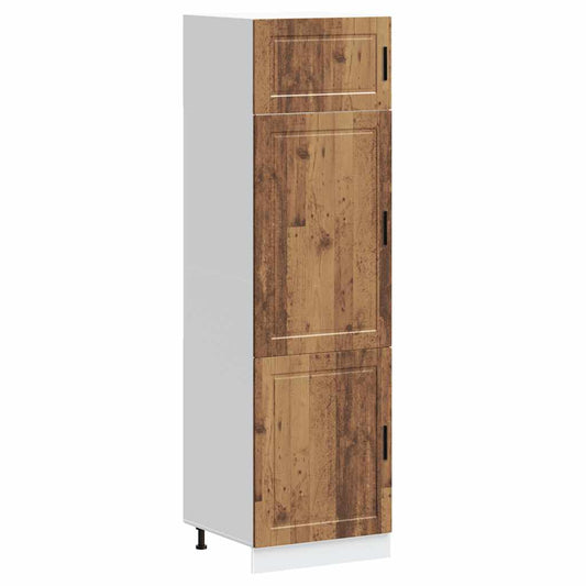 Kitchen Cupboard "Porto" Old Wood Engineered Wood Kitchen Cupboard "Porto" Old Wood Engineered Wood
