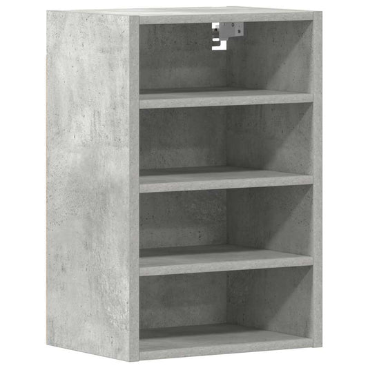 Hanging Cabinet Riga Concrete Grey 40x29.5x60 cm Engineered Wood Hanging Cabinet Riga Concrete Grey 40x29.5x60 cm Engineered Wood